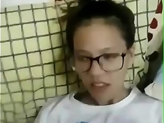 Glasses Asian Girl Fucked By Boyfriend